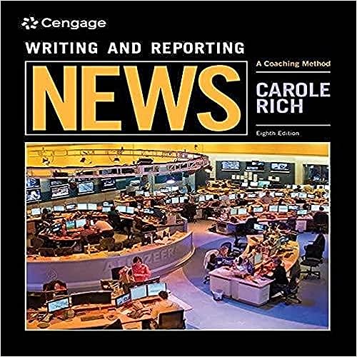 Writing and Reporting News: A Coaching Method (8th Edition) - Orginal Pdf